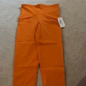 Spanx Orange Booty Boost Leggings NEW
